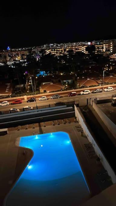 Traumhafte Wohnung Mit Panoramablick Und Pool Playa del Inglés Extérieur photo